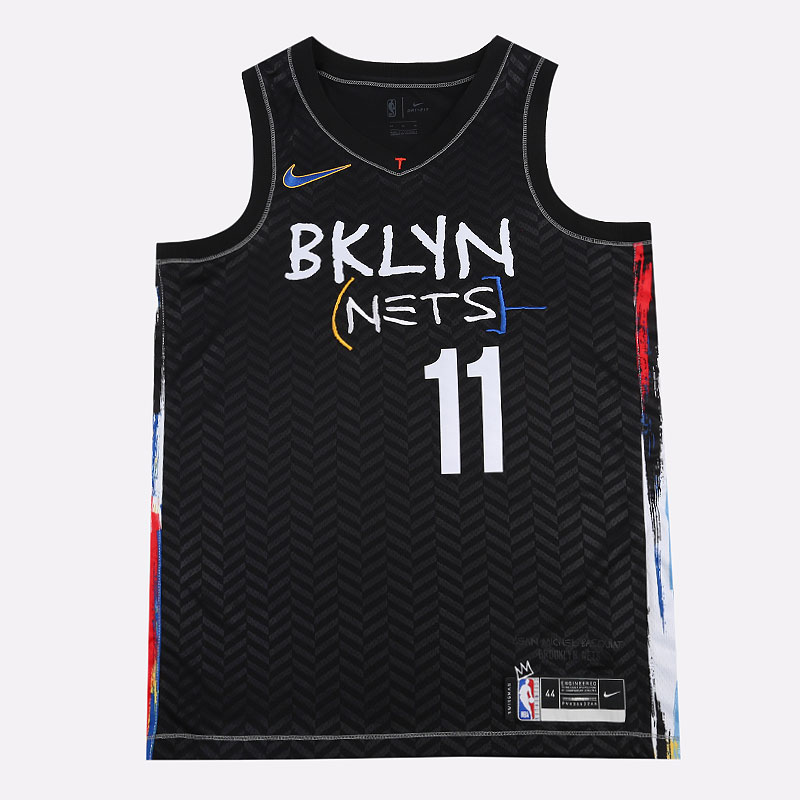 мужская черная майка Nike Brooklyn Nets City Edition Nike NBA Swingman Jersey CN1713-018 - цена, описание, фото 1